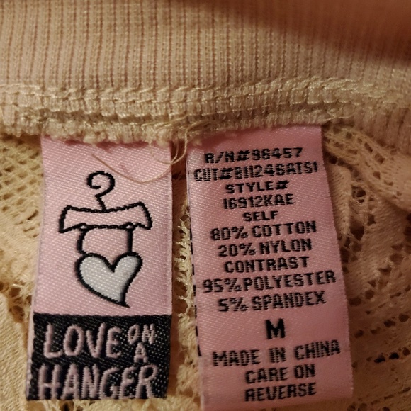 Lace Boho Zip Up Jacket Top Sz M - Picture 5 of 5